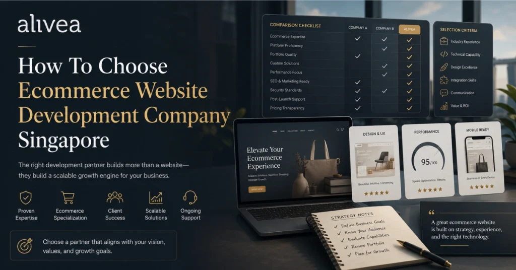 how to choose ecommerce website development company singapore