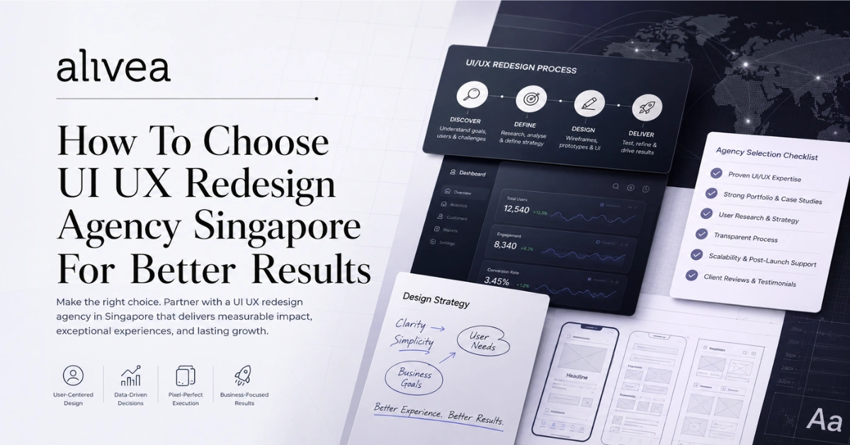 How to Choose UI UX Redesign Agency Singapore for Better Results