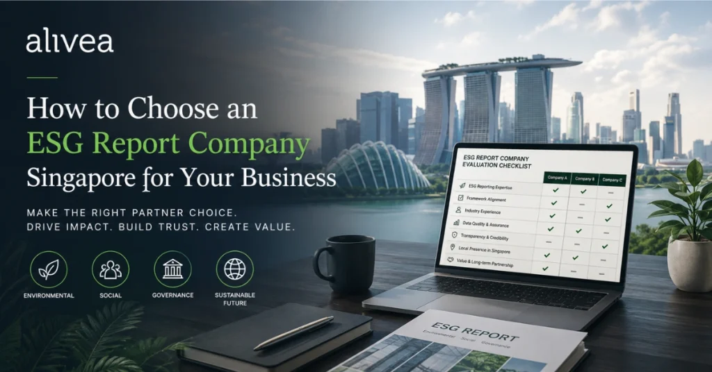 how to choose an esg report company singapore for your business