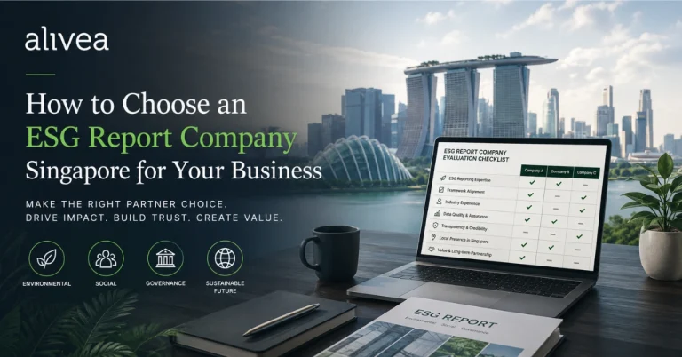 How to Choose an ESG Report Company Singapore for Your Business