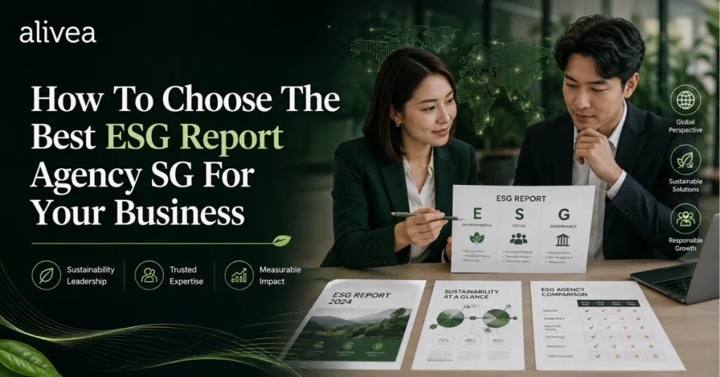 how to choose the best esg report agency sg for your business