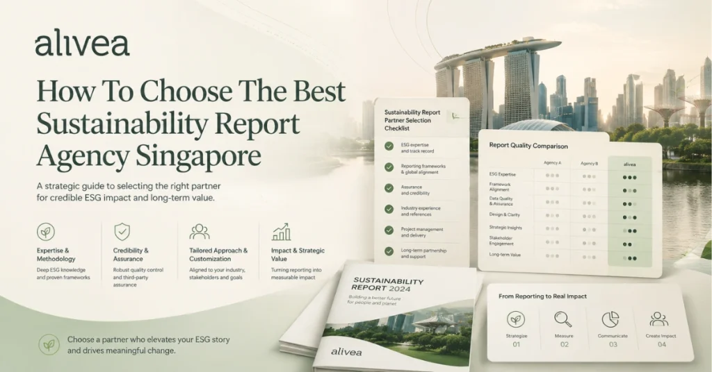 how to choose the best sustainability report agency singapore