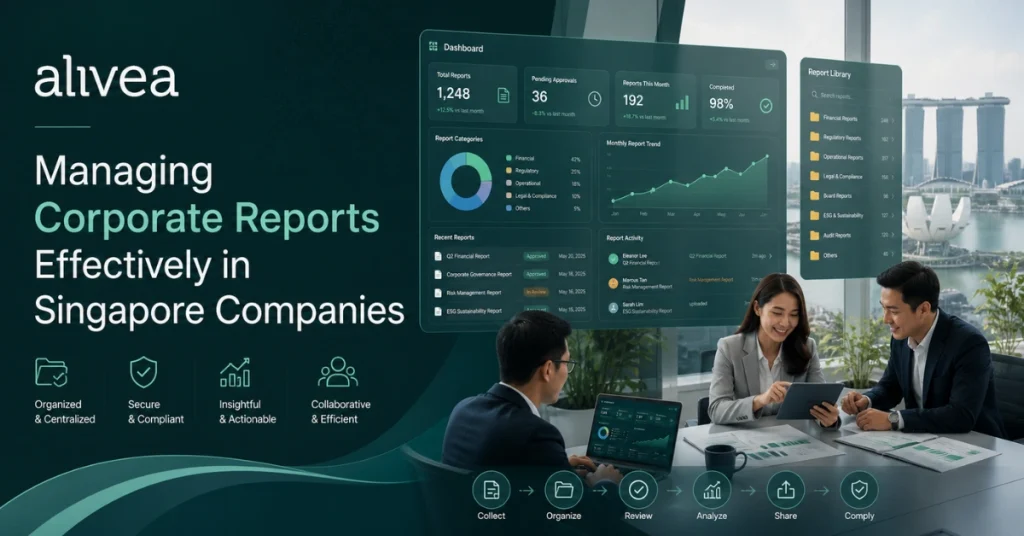 managing corporate reports effectively in singapore companies
