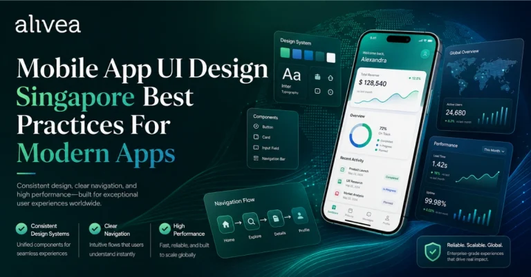 Mobile App UI Design Singapore Best Practices for Modern Apps