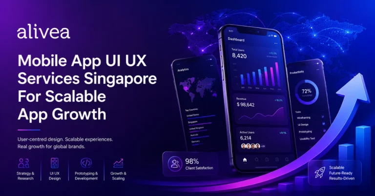 Mobile App UI UX Services Singapore for Scalable App Growth