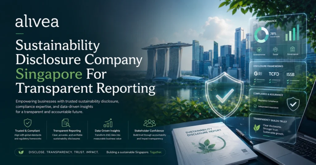 sustainability disclosure company singapore for transparent reporting