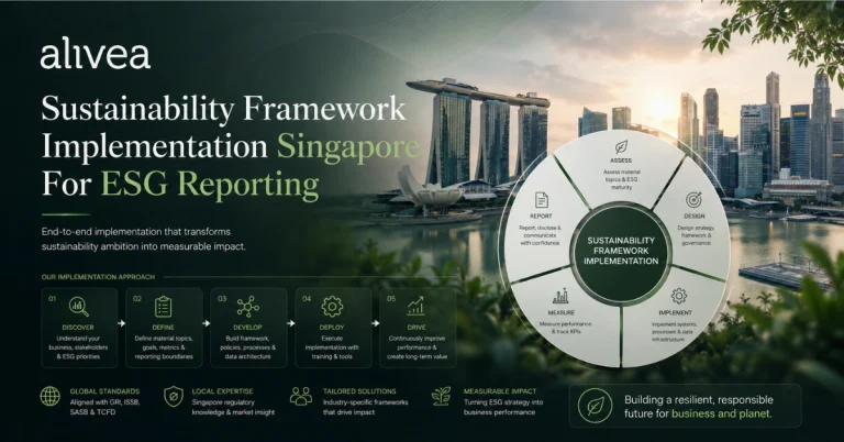 Sustainability Framework Singapore for ESG Reporting
