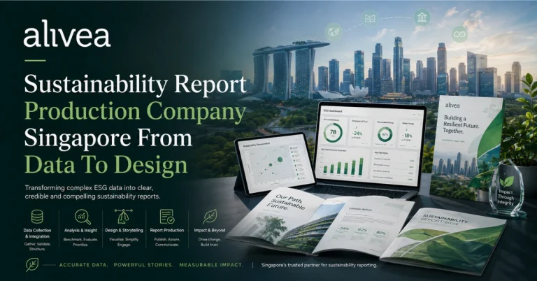 Sustainability Report Production Singapore from Data to Design