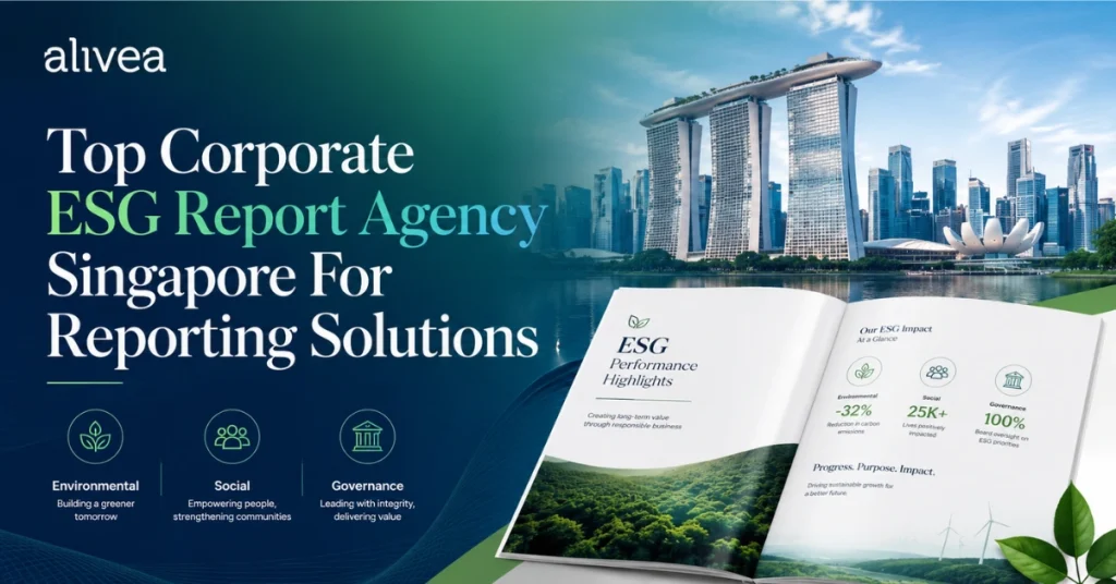 top corporate esg report agency singapore for reporting solutions