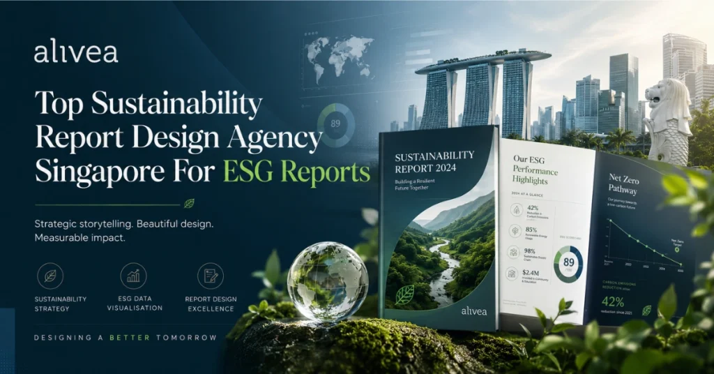 top sustainability report design agency singapore for esg reports