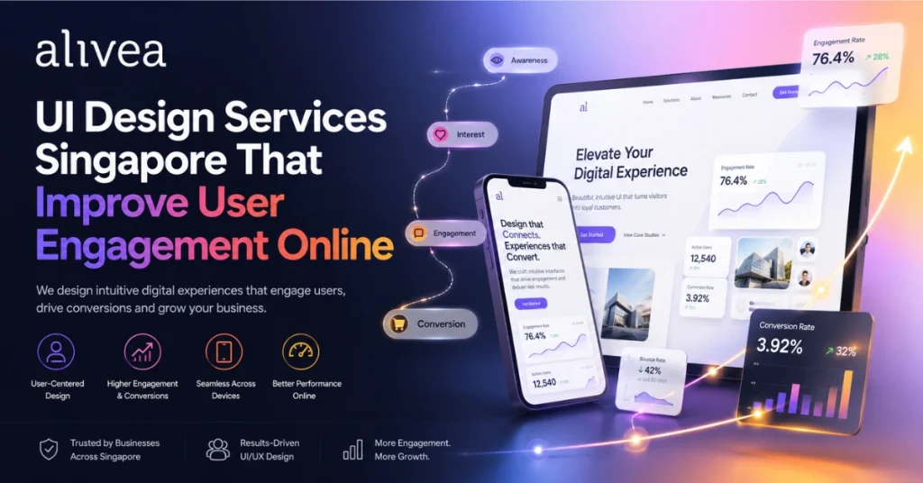 ui design services singapore that improve user engagement online
