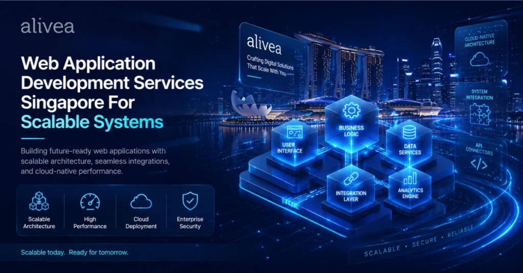 web application development services singapore for scalable systems