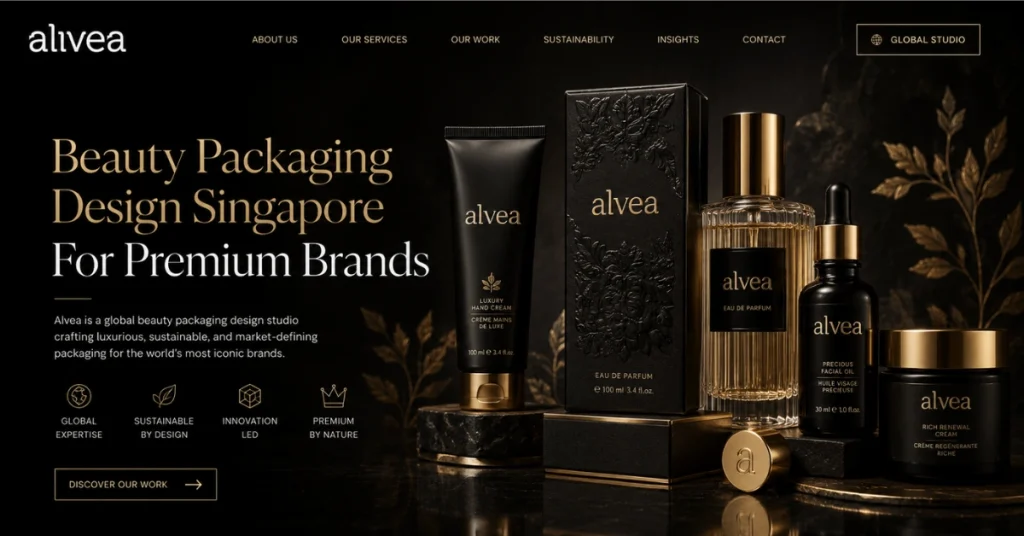 Beauty Packaging Design Singapore for Premium Brands