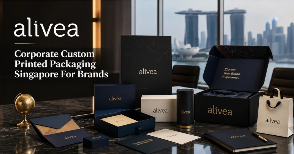 Corporate Custom Printed Packaging Singapore for Brands