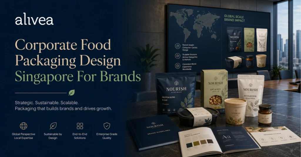 Corporate Food Packaging Design Singapore for Brands