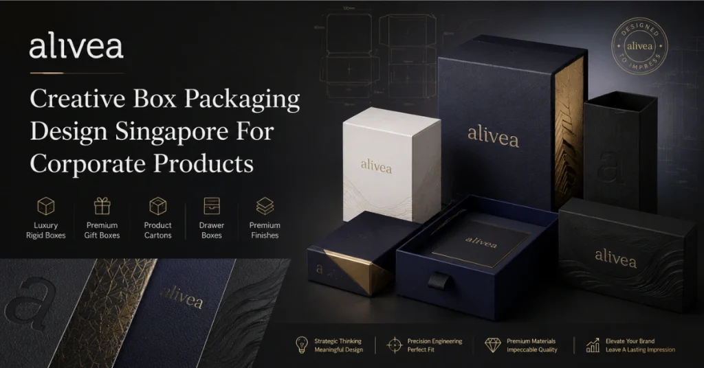 Creative Box Packaging Design Singapore for Corporate Products