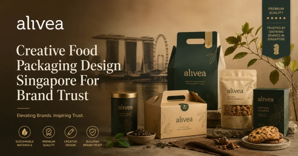 Creative Food Packaging Design Singapore for Brand Trust