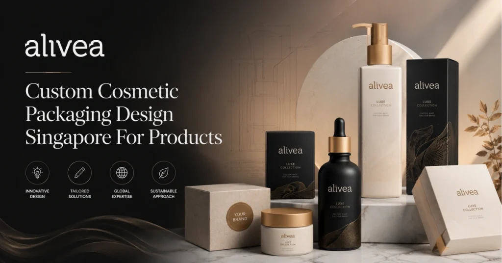 Custom Cosmetic Packaging Design Singapore for Products