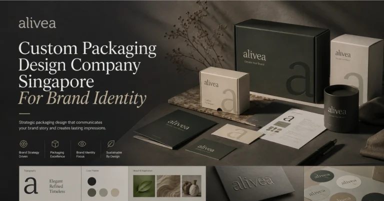 Custom Packaging Design Company Singapore for Brand Identity