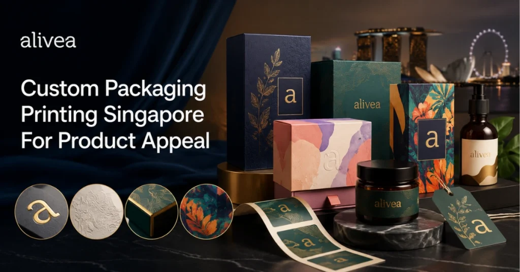 Custom Packaging Printing Singapore for Product Appeal