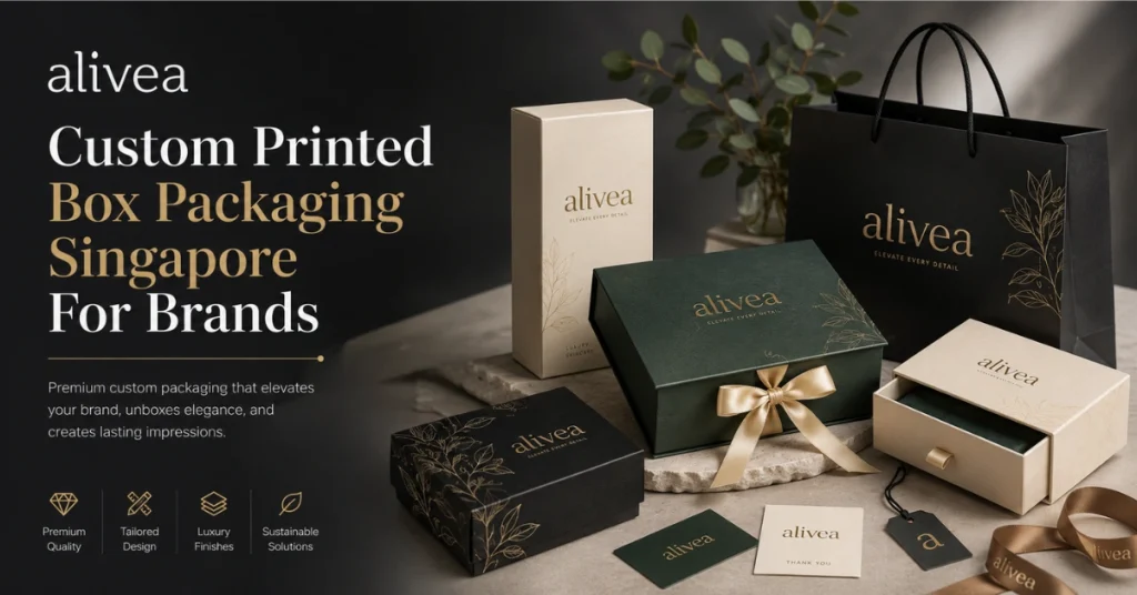 Custom Printed Box Packaging Singapore for Brands
