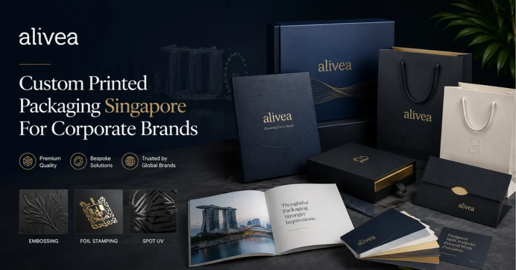 Custom Printed Packaging Singapore for Corporate Brands