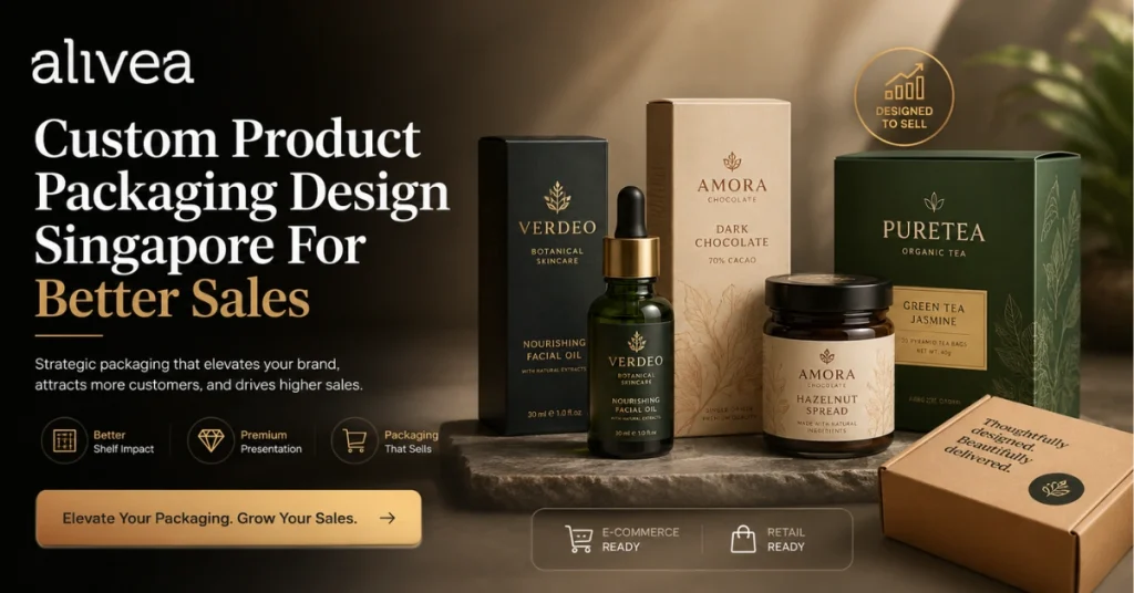Custom Product Packaging Design Singapore for Better Sales