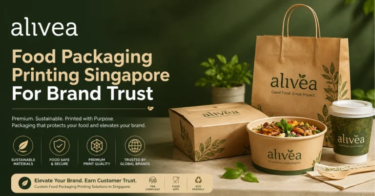 Food Packaging Printing Singapore for Brand Trust