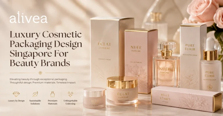 Luxury Cosmetic Packaging Design Singapore for Beauty Brands