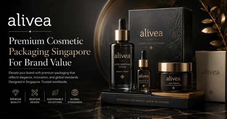 Premium Cosmetic Packaging Singapore for Brand Value
