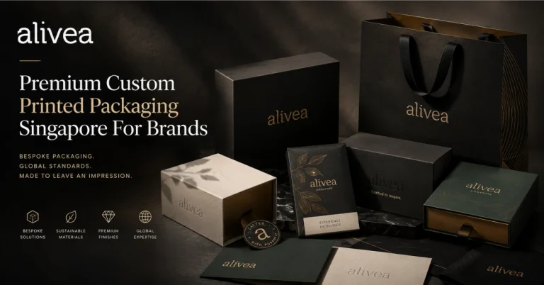 Premium Custom Printed Packaging Singapore for Brands