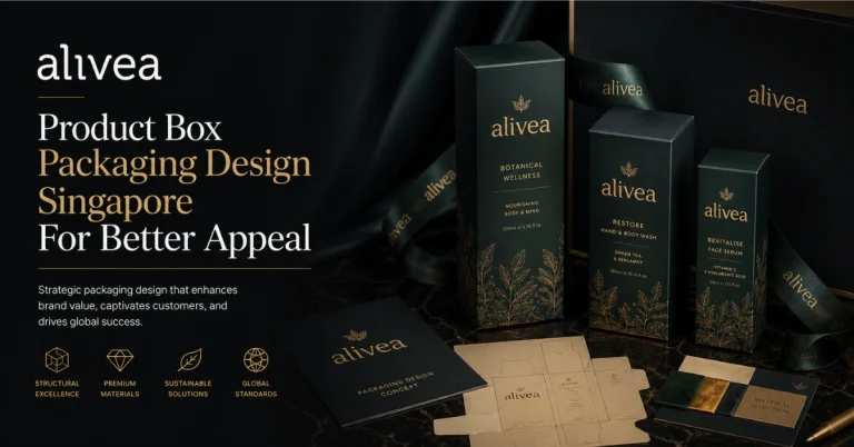 Product Box Packaging Design Singapore for Better Appeal
