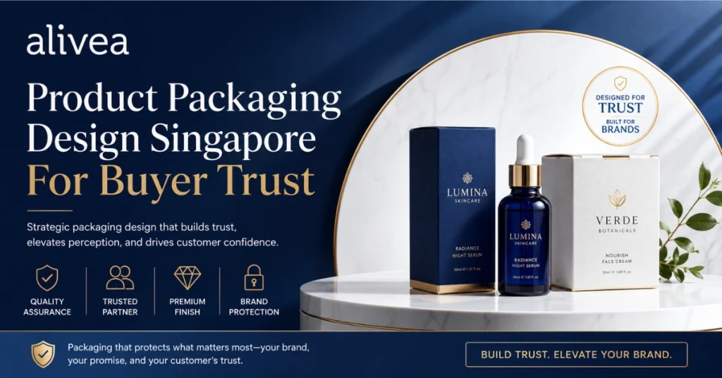 Product Packaging Design Singapore for Buyer Trust