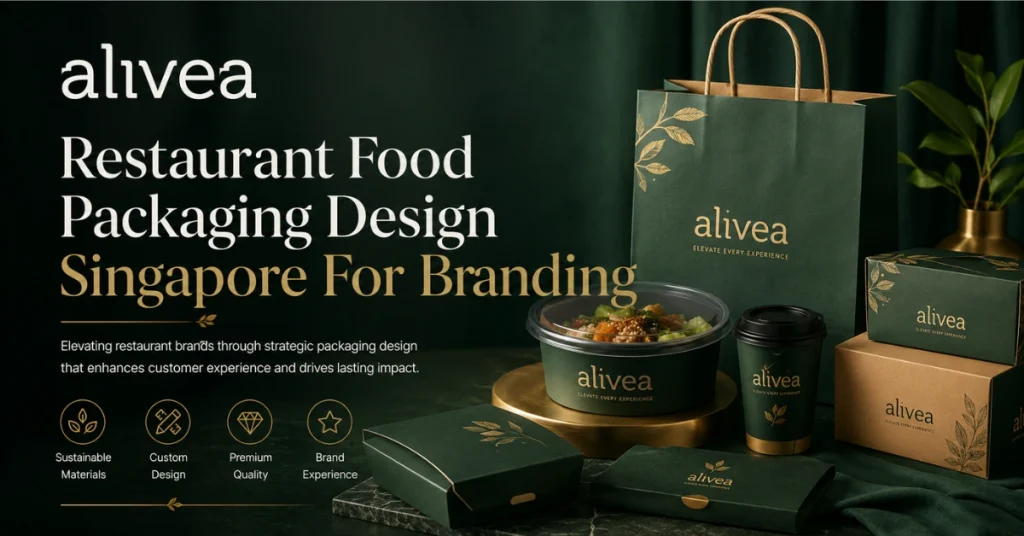 Restaurant Food Packaging Design Singapore for Branding