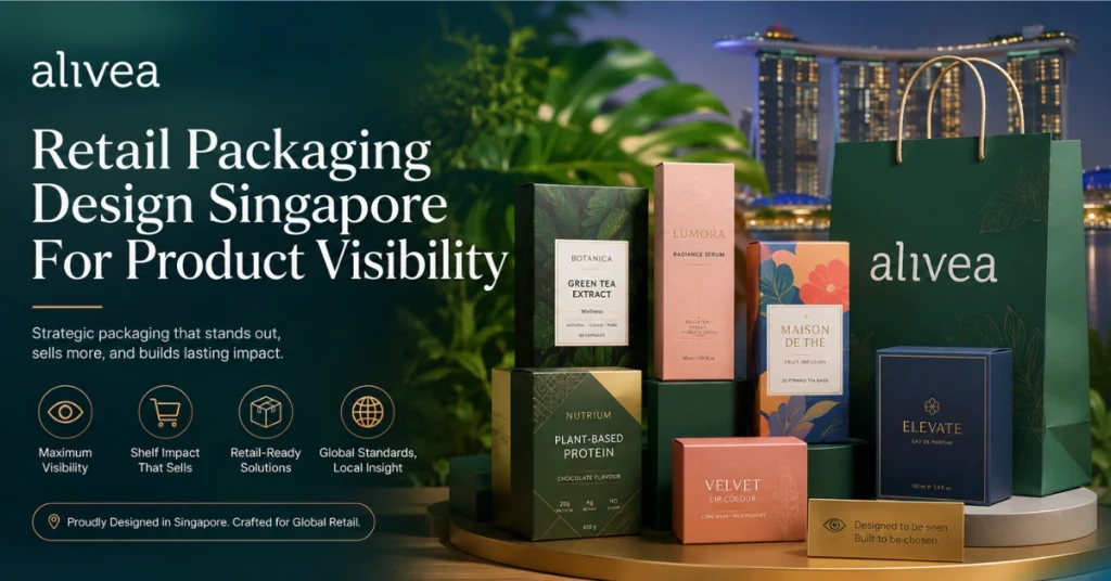 Retail Packaging Design Singapore for Product Visibility