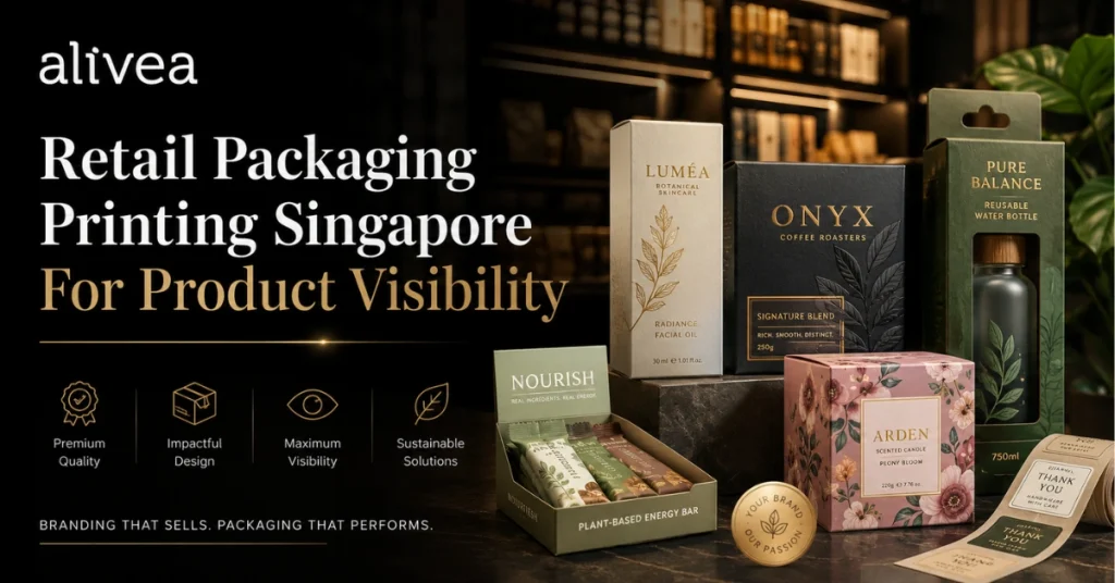 Retail Packaging Printing Singapore for Product Visibility