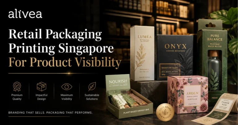 Retail Packaging Printing Singapore for Product Visibility