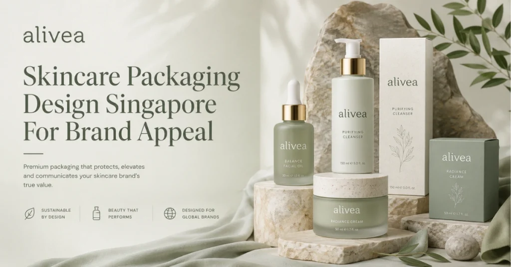 Skincare Packaging Design Singapore for Brand Appeal
