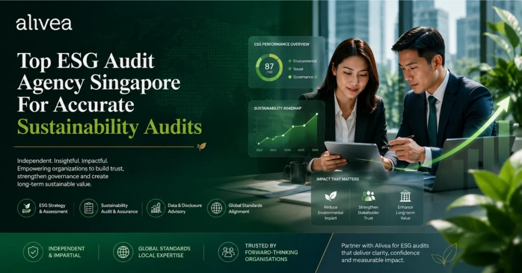 top esg audit agency singapore for accurate sustainability audits