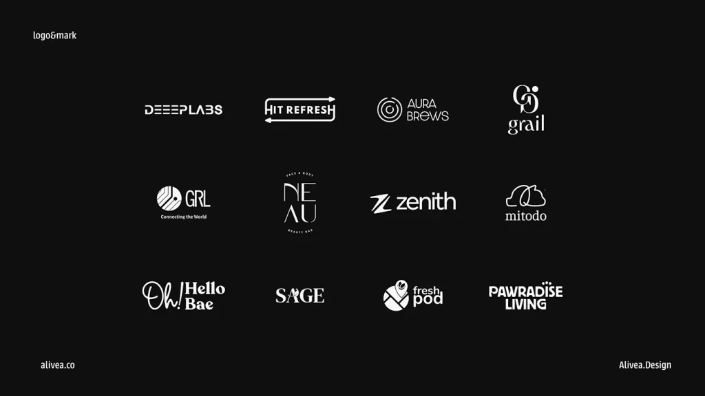 Alivea Logofolio 2021-2025